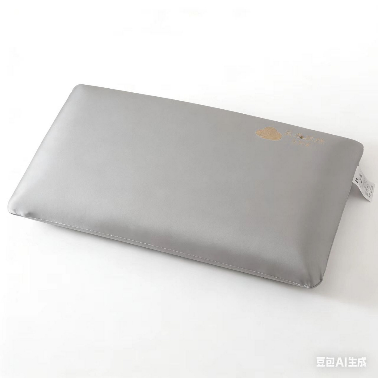 91家纺网 家纺一手货源 找家纺 其乐枕芯 2026新款云朵臻丝零压记忆枕枕头枕芯 银灰