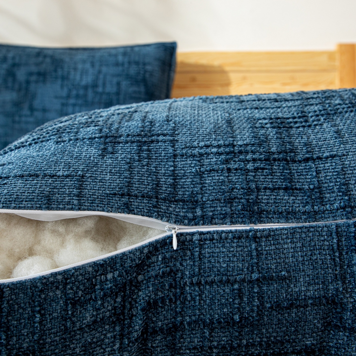 91家纺网 家纺一手货源 找家纺 （总）沐沐家纺 2026新款葵花绒立体面包枕靠背靠垫