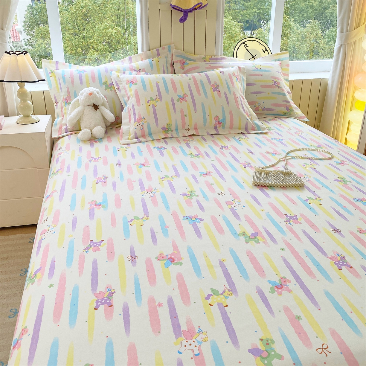 91家纺网 家纺一手货源 找家纺 （总）凯磊家纺 2026春夏新款原棉老粗布床单款空调软席凉席席子