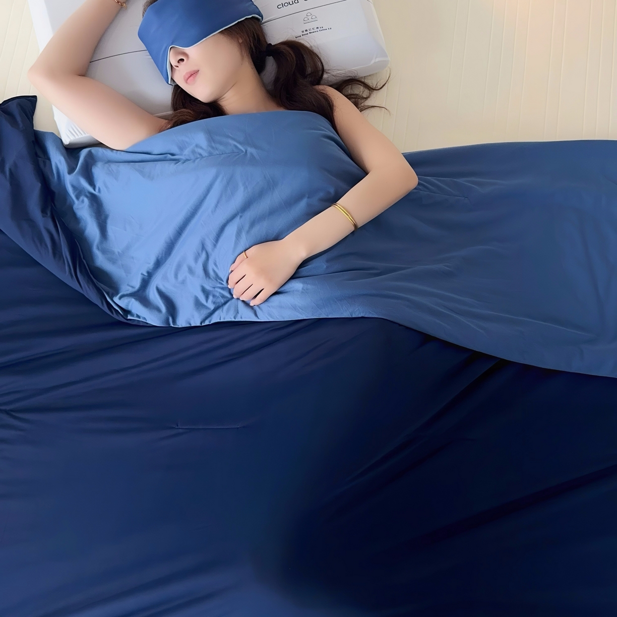 91家纺网 家纺一手货源 找家纺 兜米家居 2026春夏新款针织夏被夏凉被空调被 星星宝贝