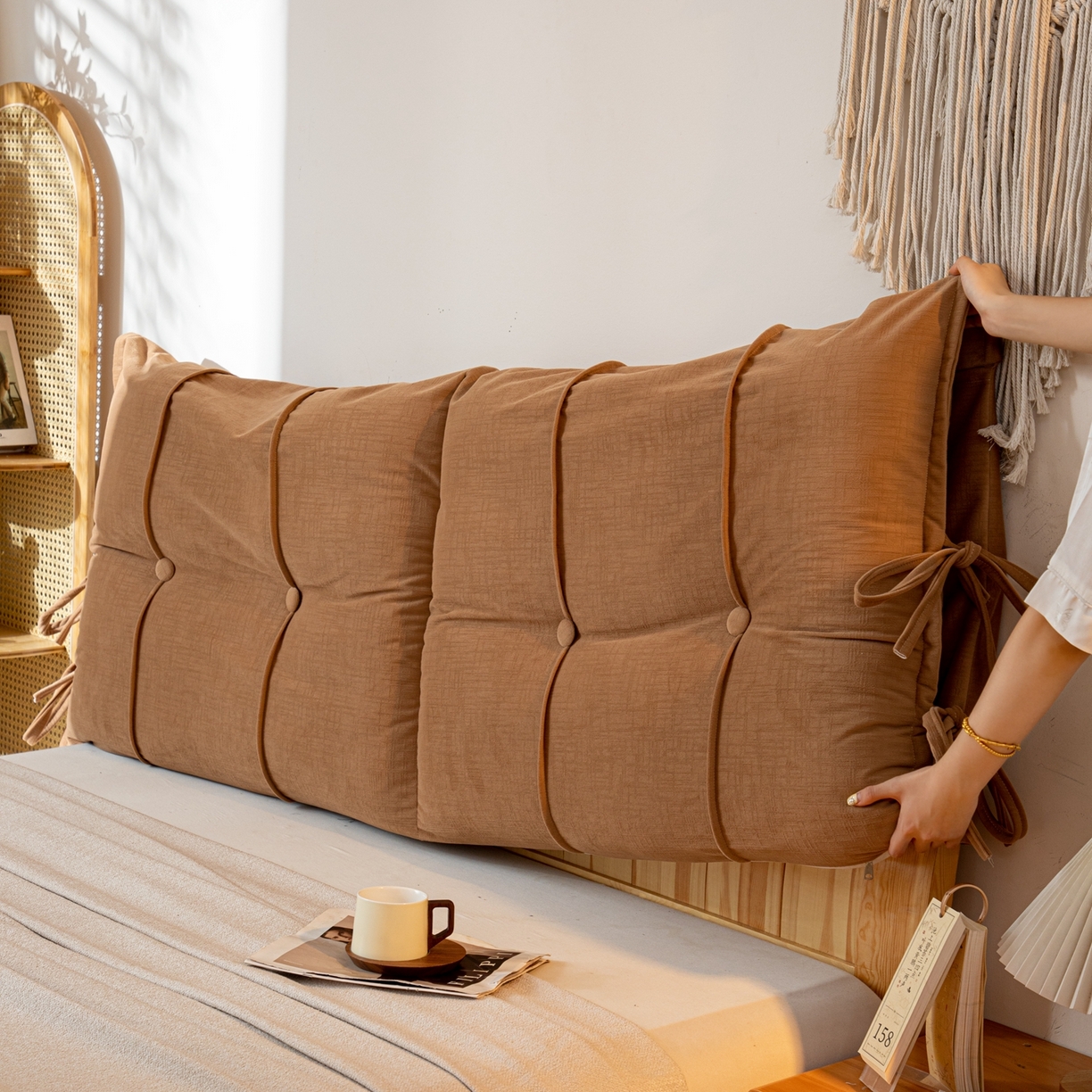 91家纺网 家纺一手货源 找家纺 （总）沐沐家纺 2026新款外贸内销跨境电商德芙绒靠背