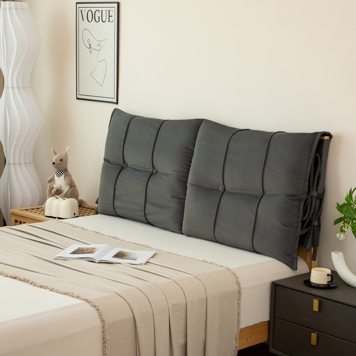 91家纺网 家纺一手货源 找家纺 （总）沐沐家纺 2026新款外贸内销跨境电商德芙绒靠背