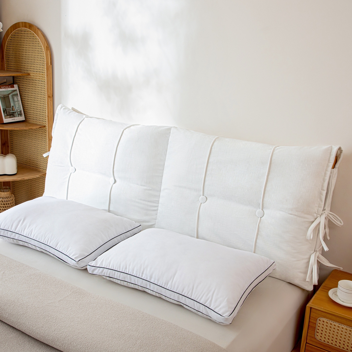 91家纺网 家纺一手货源 找家纺 （总）沐沐家纺 2026新款外贸内销跨境电商德芙绒靠背