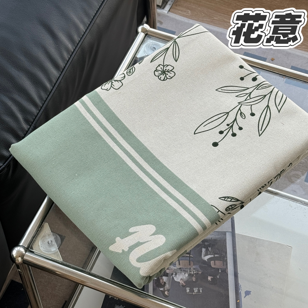 91家纺网 家纺一手货源 找家纺 （总）一隅花田 2026新款麻感粗砂加厚老粗布床单三件套（品牌同款）