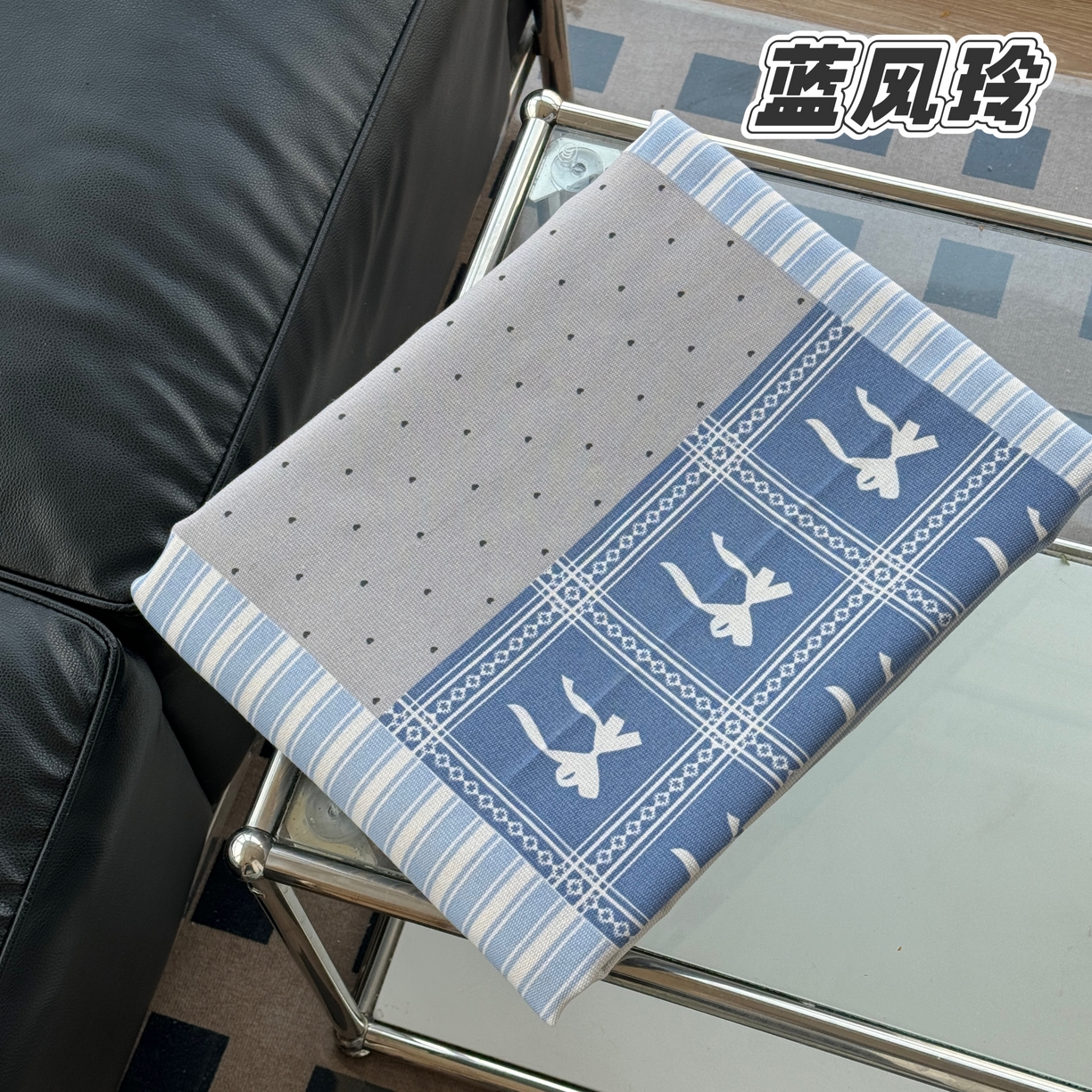 91家纺网 家纺一手货源 找家纺 （总）一隅花田 2026新款麻感粗砂加厚老粗布床单三件套（品牌同款）