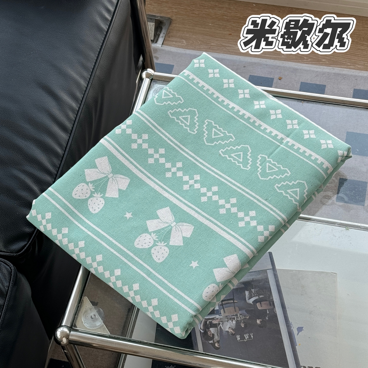 91家纺网 家纺一手货源 找家纺 （总）一隅花田 2026新款麻感粗砂加厚老粗布床单三件套（品牌同款）