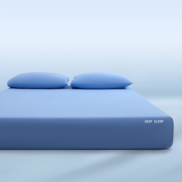 91家纺网 家纺一手货源 找家纺 （总）三盛源 2026新款锦氨凉感床笠单件夏季冰丝床垫套床罩席梦思保护罩凉感丝滑