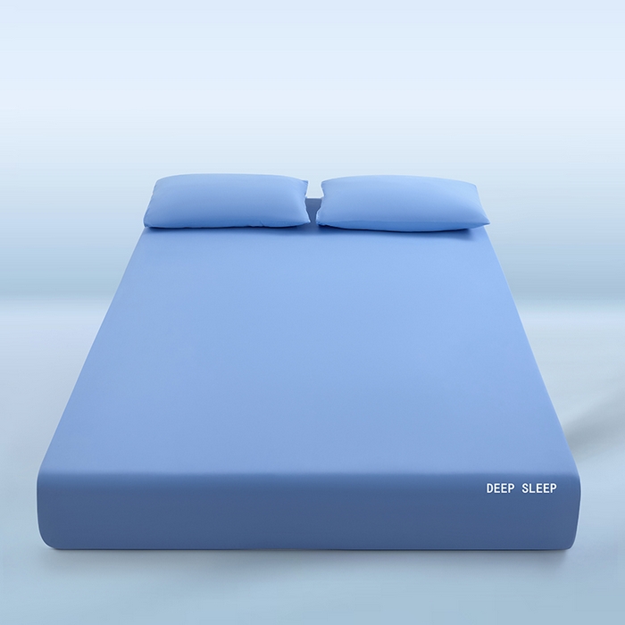 91家纺网 家纺一手货源 找家纺 （总）三盛源 2026新款锦氨凉感床笠单件夏季冰丝床垫套床罩席梦思保护罩凉感丝滑