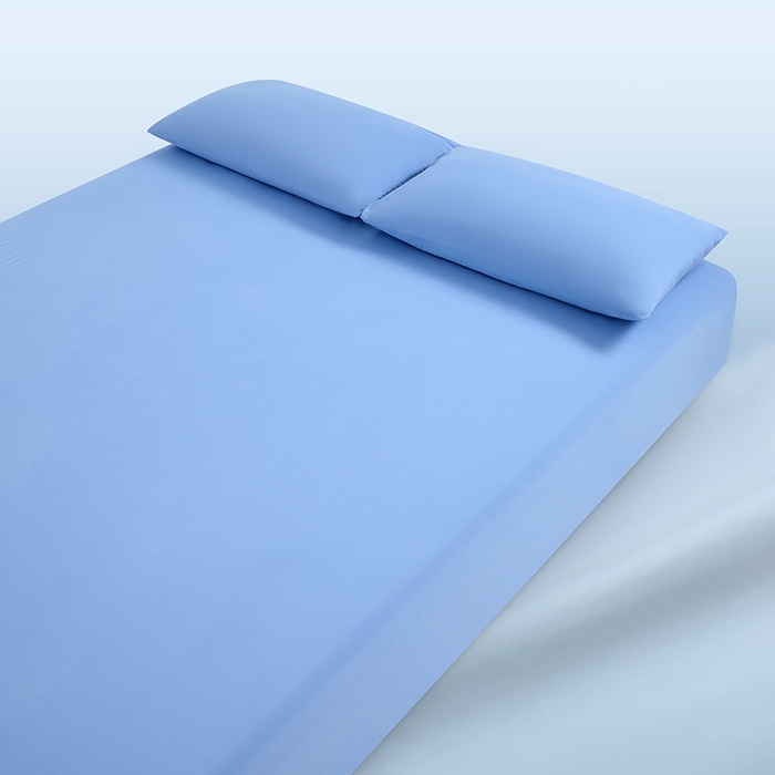 91家纺网 家纺一手货源 找家纺 （总）三盛源 2026新款锦氨凉感床笠单件夏季冰丝床垫套床罩席梦思保护罩凉感丝滑