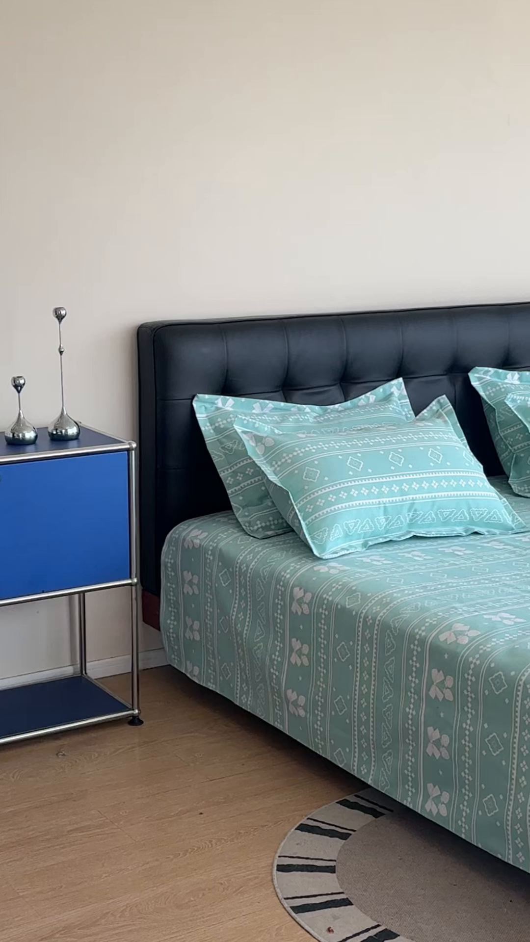 91家纺网 家纺一手货源 找家纺 一隅花田 2026新款麻感粗砂加厚老粗布床单三件套（品牌同款） 米歇尔