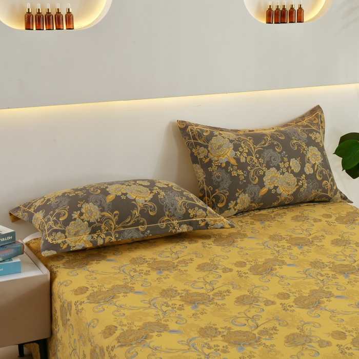 91家纺网 家纺一手货源 找家纺 梦忧草 2026春夏新款木棉双层纱夏被夏凉被空调被 前程似锦