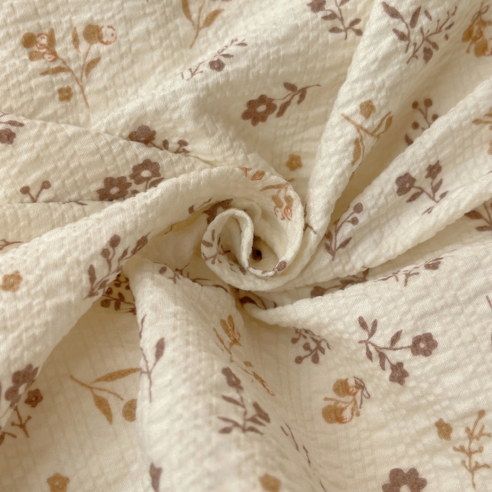 91家纺网 家纺一手货源 找家纺 贝扬思家纺 2026新款高品质A类泡芙纱普通款四件套-110g-(软软糯糯小红书推荐~) 花间娃娃絮