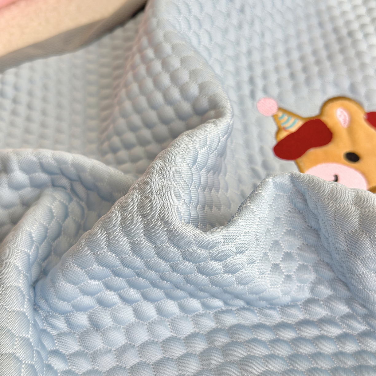 91家纺网 家纺一手货源 找家纺 诺可 2026新款凉感猫肚枕记忆枕枕头枕芯-马上有钱 马上有钱-蓝色