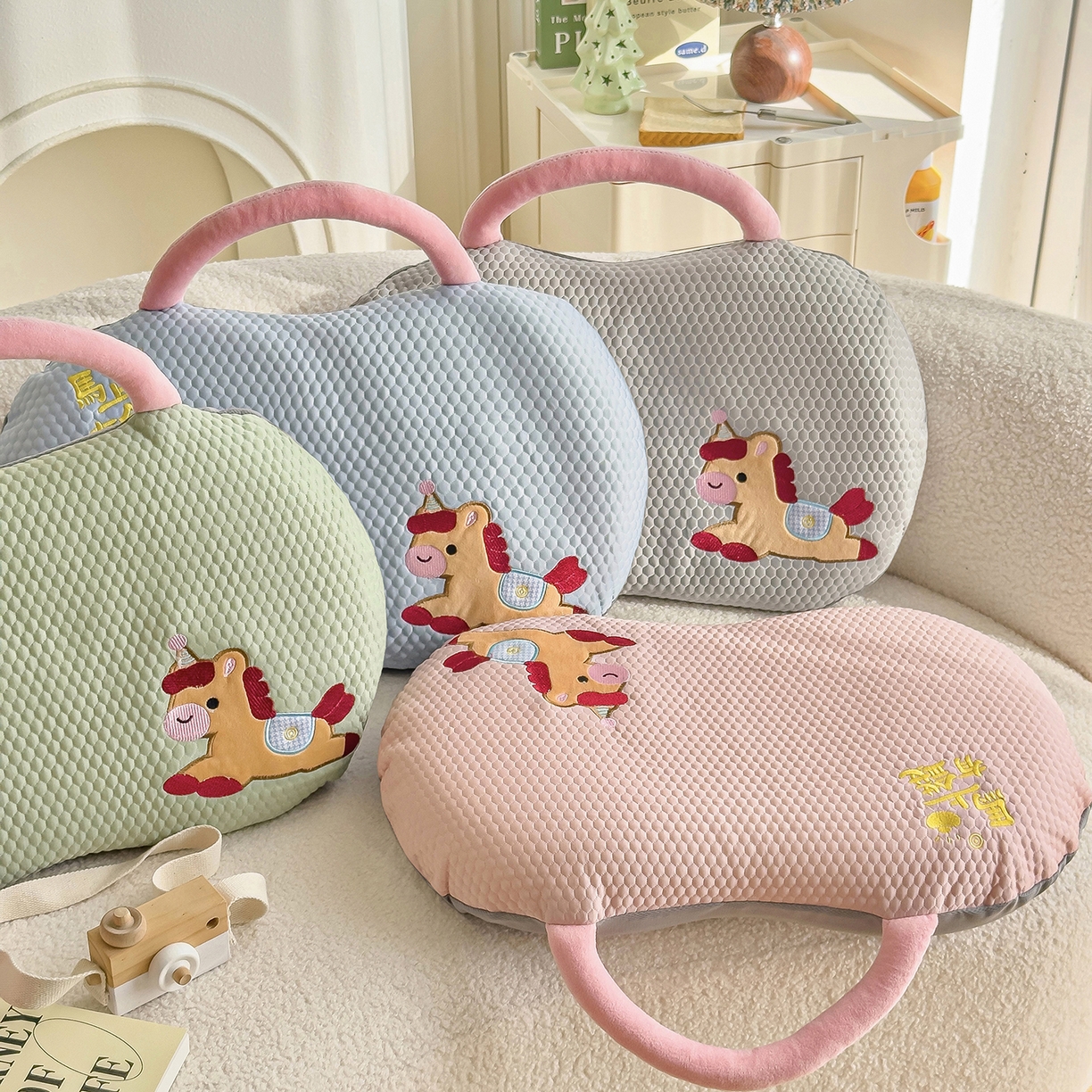 91家纺网 家纺一手货源 找家纺 诺可 2026新款凉感猫肚枕记忆枕枕头枕芯-马上有钱 组合