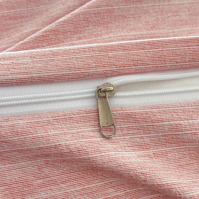 91家纺网 家纺一手货源 找家纺 苏源家居 2026新款法式黑包边亚麻公主风荷叶边四件套-清欢 清欢-麻甜粉