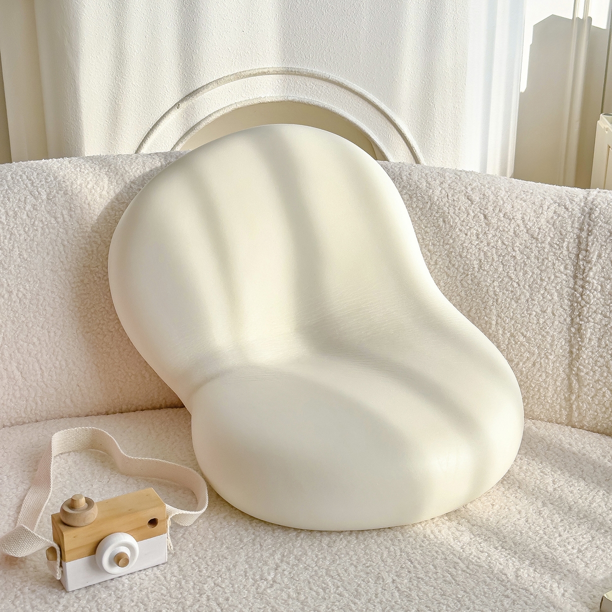 91家纺网 家纺一手货源 找家纺 诺可 2026新款凉感猫肚枕记忆枕枕头枕芯-马上有钱 马上有钱-绿色