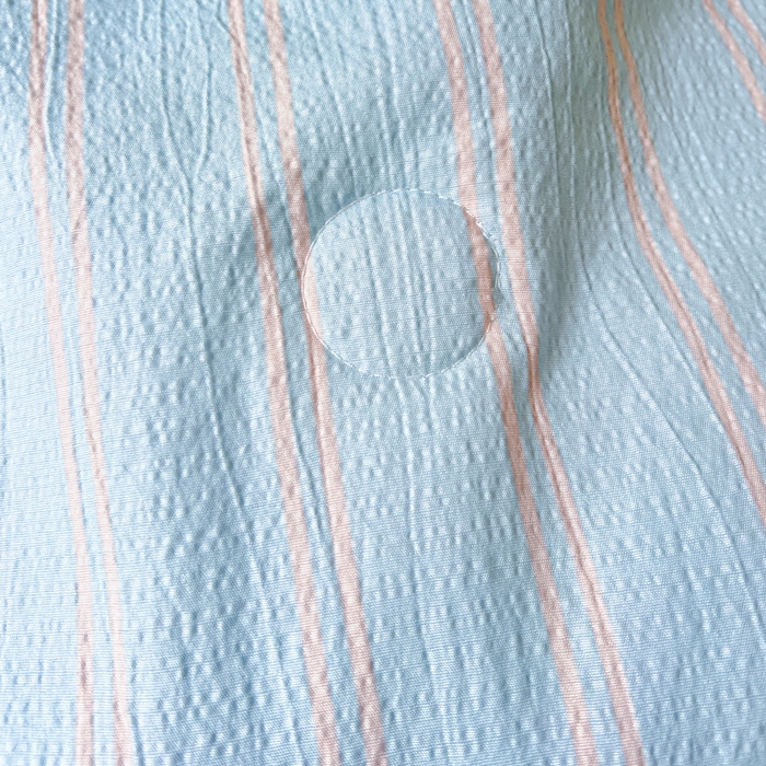 91家纺网 家纺一手货源 找家纺 鑫利来家纺 2026新款日系多巴胺皱皱纱贝壳绣夏被夏凉被空调被 春染-清蓝