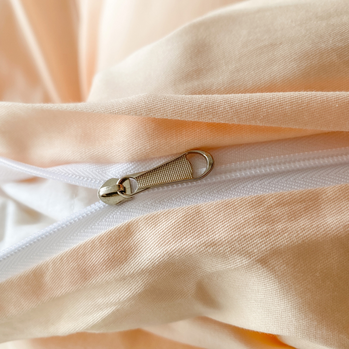 91家纺网 家纺一手货源 找家纺 蓝梦 2026新款全棉水洗棉布标四件套 米杏