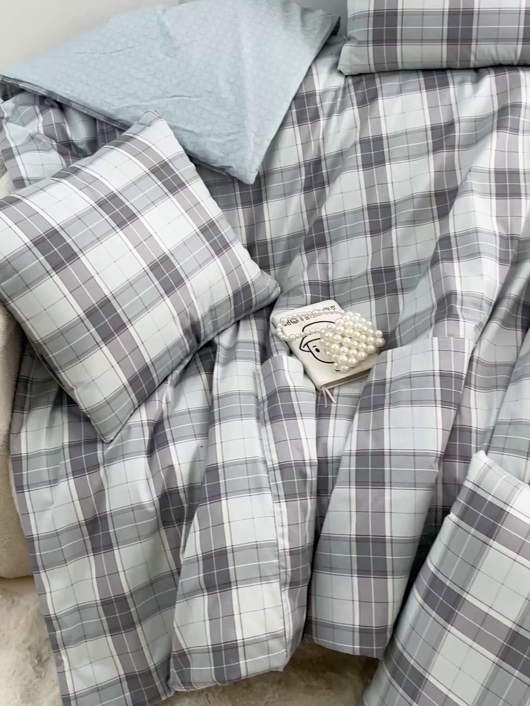 91家纺网 家纺一手货源 找家纺 多米家居 2026新款口袋印花抱枕被单品 花又开-粉