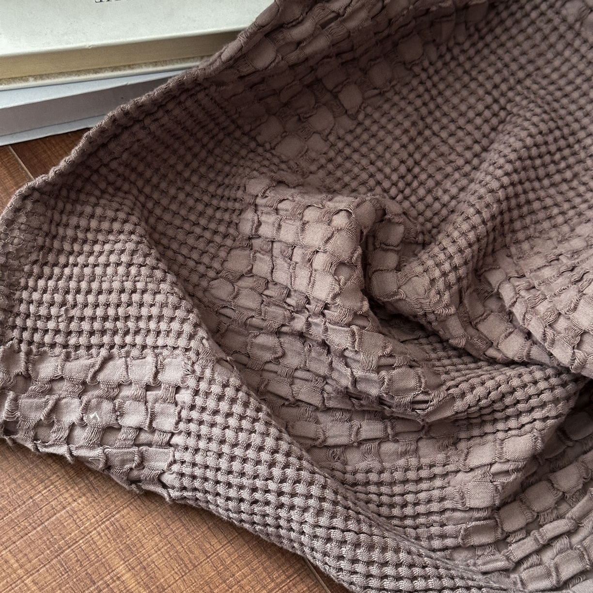 91家纺网 家纺一手货源 找家纺 （总）米菲 2026春夏新款全棉纯棉纯色毛毯盖毯