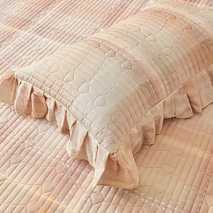 91家纺网 家纺一手货源 找家纺 （总）宜凡家纺 2026新款全棉数码印花床盖三件套格子系列