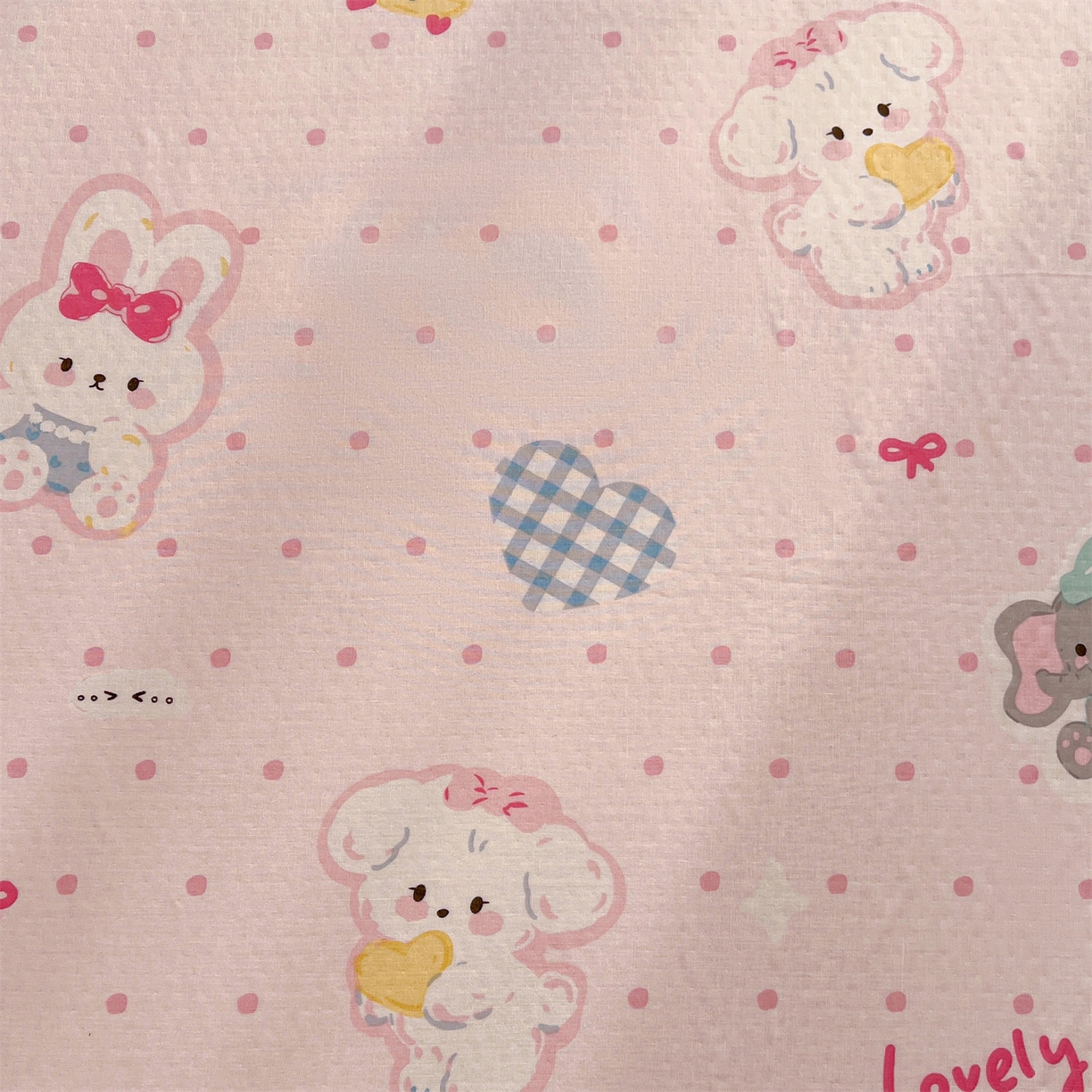 91家纺网 家纺一手货源 找家纺 名兮家居 2026新款全棉纯棉A类双层纱单床单 床单单件 双层纱-童梦缘