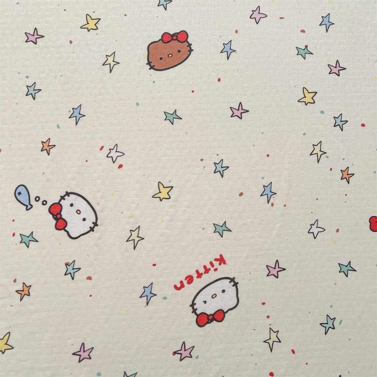 91家纺网 家纺一手货源 找家纺 名兮家居 2026新款全棉纯棉A类双层纱单床单 床单单件 双层纱-星星凯特