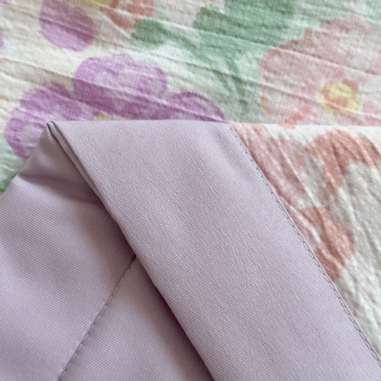 91家纺网 家纺一手货源 找家纺 雅眠居 2026直播爆款双层蕾丝花边夏被款床盖款四件套 夏花