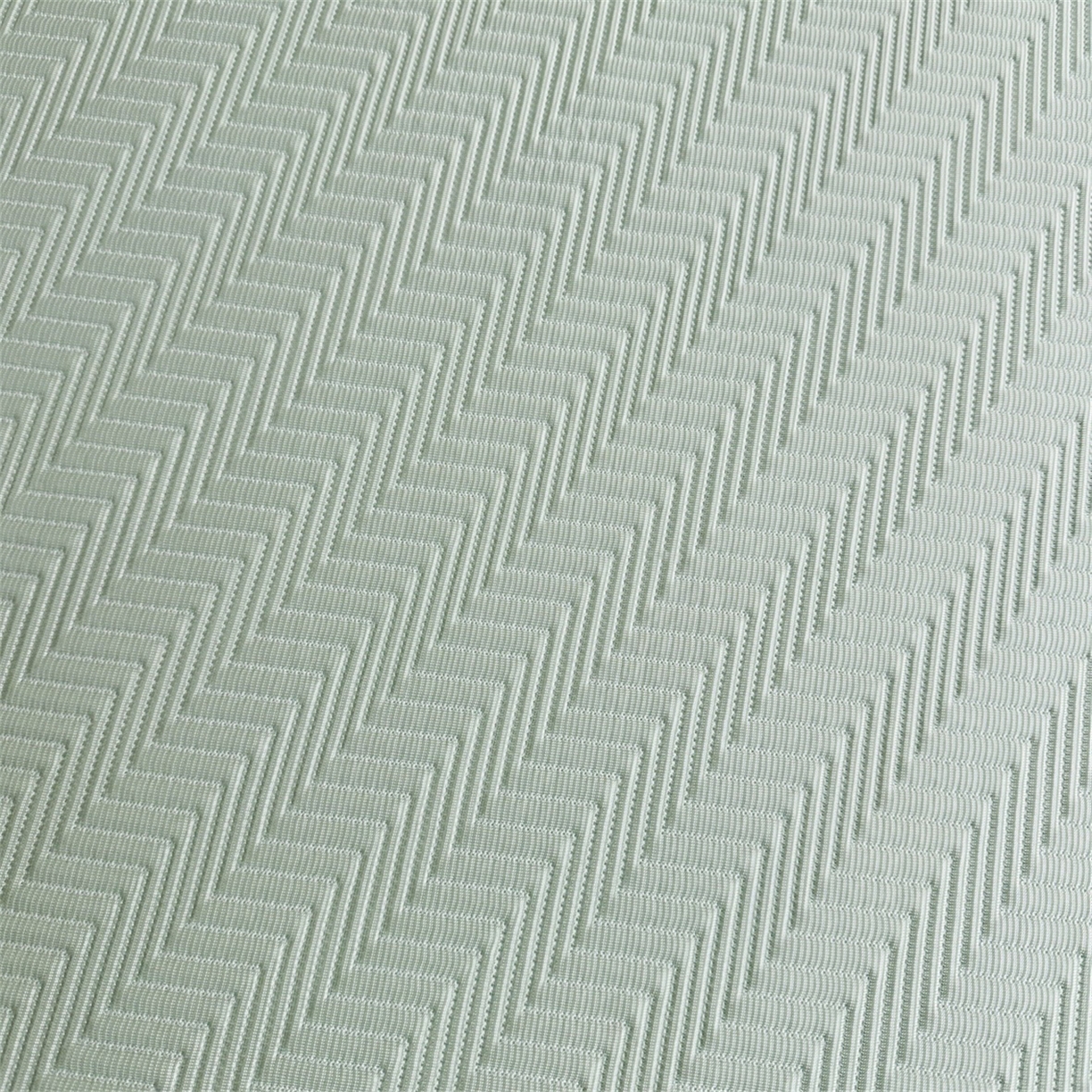 91家纺网 家纺一手货源 找家纺 慕木家纺 2026新款A类高克重三明治复合乙纶提花冰豆豆凉席床笠冰棱斜纹系列（提供买家秀） 冰棱斜纹-绿床笠款