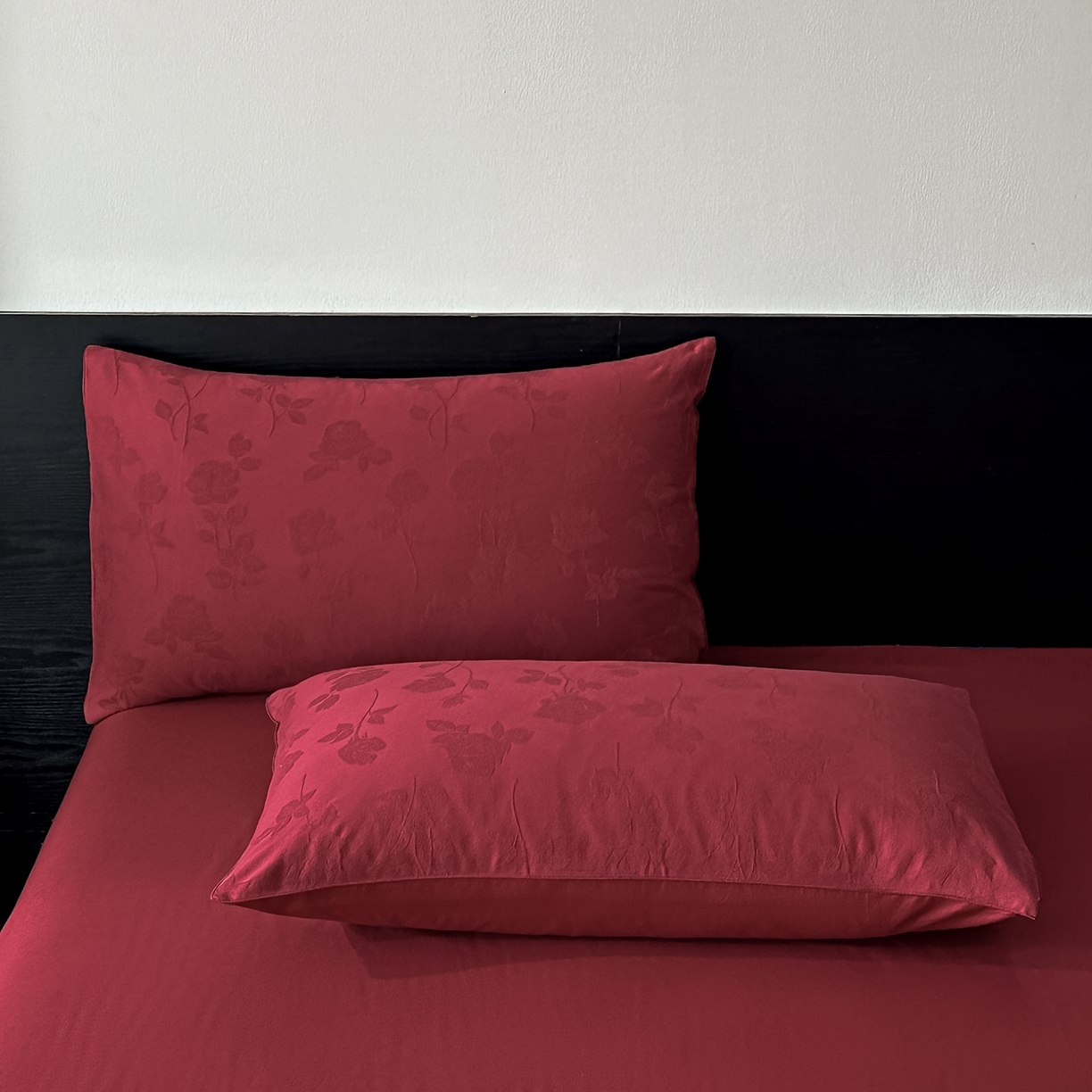 91家纺网 家纺一手货源 找家纺 优悦生活馆 2026新款60s全棉纯棉婚庆提花四件套（提供买家秀） 岁月留声