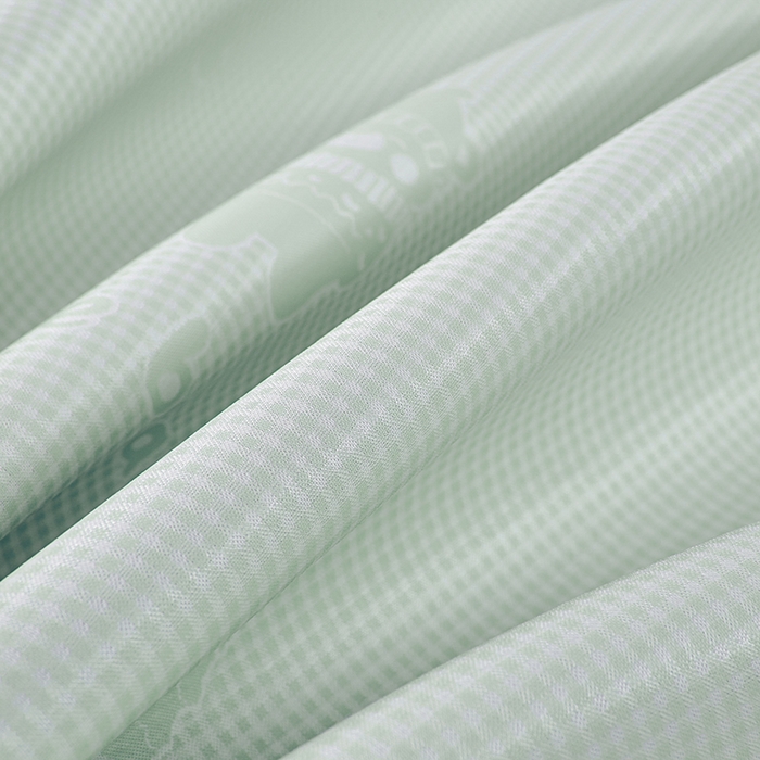 91家纺网 家纺一手货源 找家纺 小牛席业 2026新款【实拍风格】双PE高凉感-韩版小熊提花冰丝席凉席竹席藤席冰藤席乳胶席豆豆席 抹茶