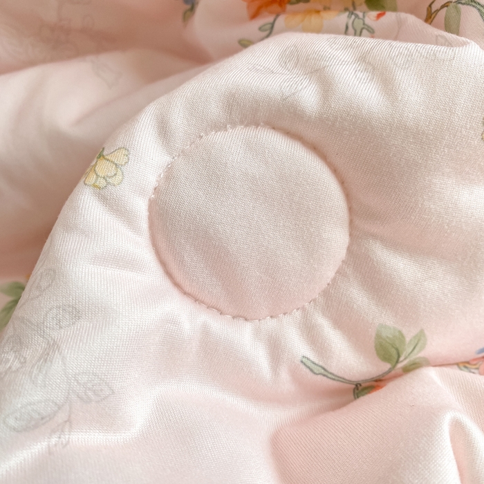 91家纺网 家纺一手货源 找家纺 恋之巢家纺 2026新款四季款可水洗牛奶丝针织棉夏被大豆夏凉被空调被可机洗薄被子被芯直播外贸专供大豆被夏被 夕颜-软糯款