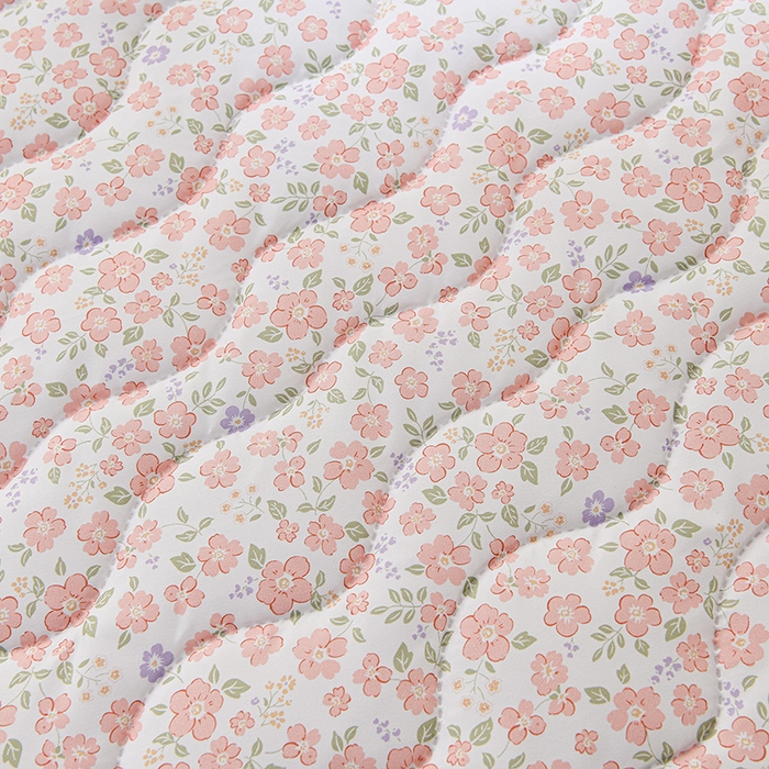 91家纺网 家纺一手货源 找家纺 珍贝家纺 2026新款清柔水洗夏被被子被芯 春序-粉