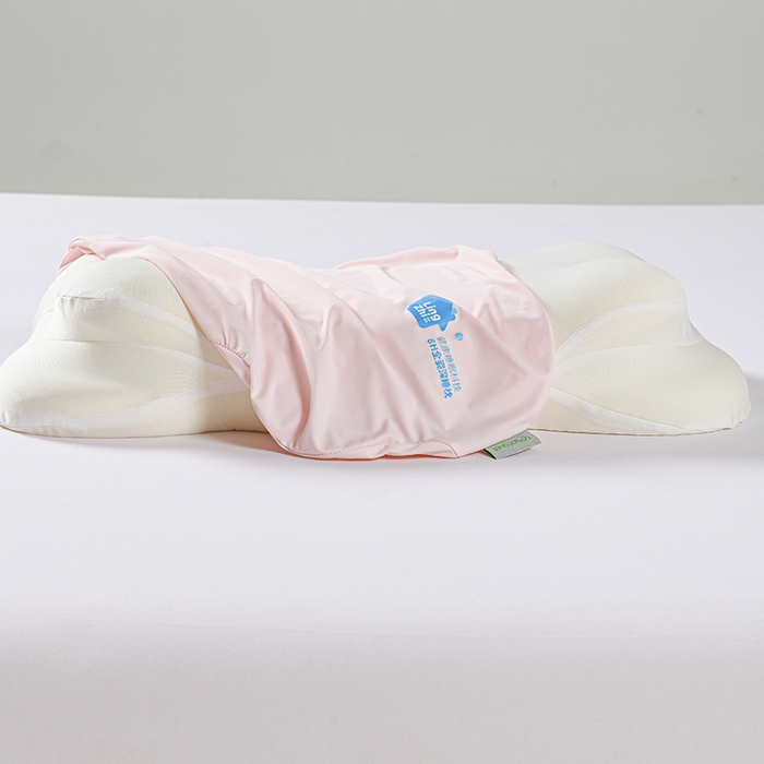 91家纺网 家纺一手货源 找家纺 她喜爱枕芯 2026新款云朵PP可水洗记忆枕枕头枕芯 粉色