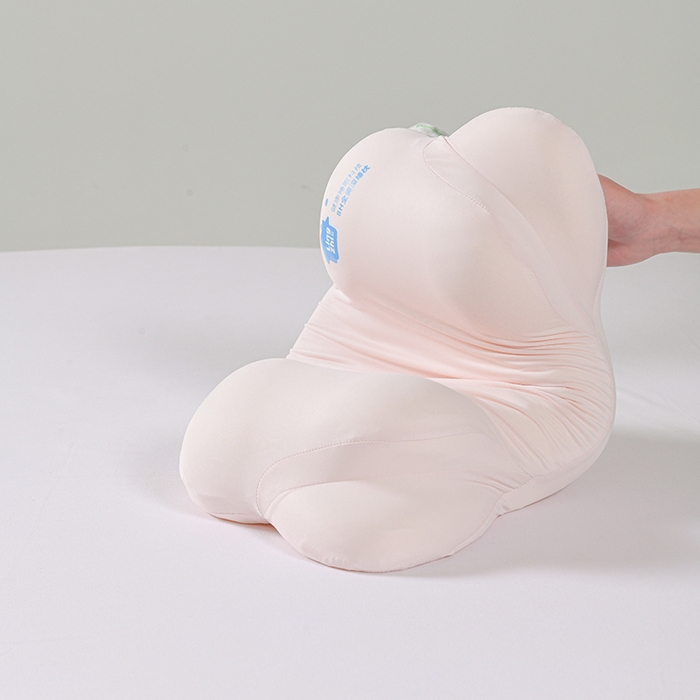 91家纺网 家纺一手货源 找家纺 她喜爱枕芯 2026新款云朵PP可水洗记忆枕枕头枕芯 粉色