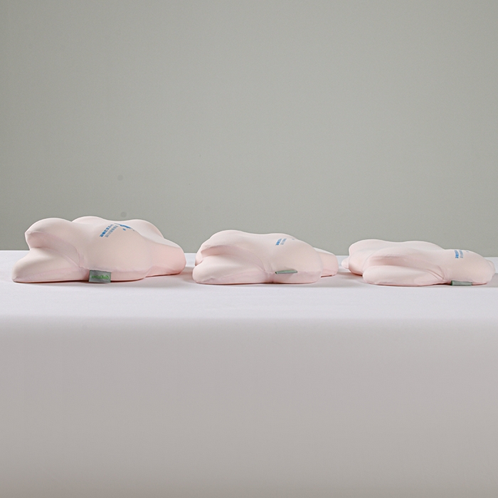 91家纺网 家纺一手货源 找家纺 她喜爱枕芯 2026新款云朵PP可水洗记忆枕枕头枕芯 粉色