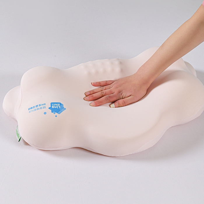 91家纺网 家纺一手货源 找家纺 她喜爱枕芯 2026新款云朵PP可水洗记忆枕枕头枕芯 粉色