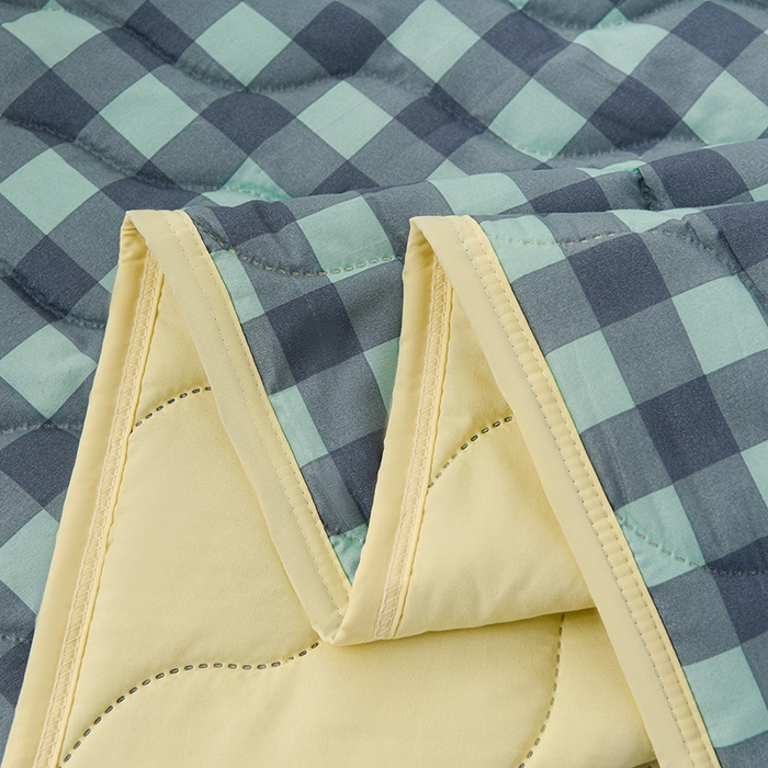 91家纺网 家纺一手货源 找家纺 珍贝家纺 2026新款清柔水洗夏被被子被芯 夜曲