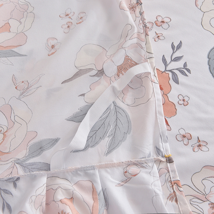 91家纺网 家纺一手货源 找家纺 （总）小雨家纺 2026年跨境电商芦荟棉床裙床罩三件套单品