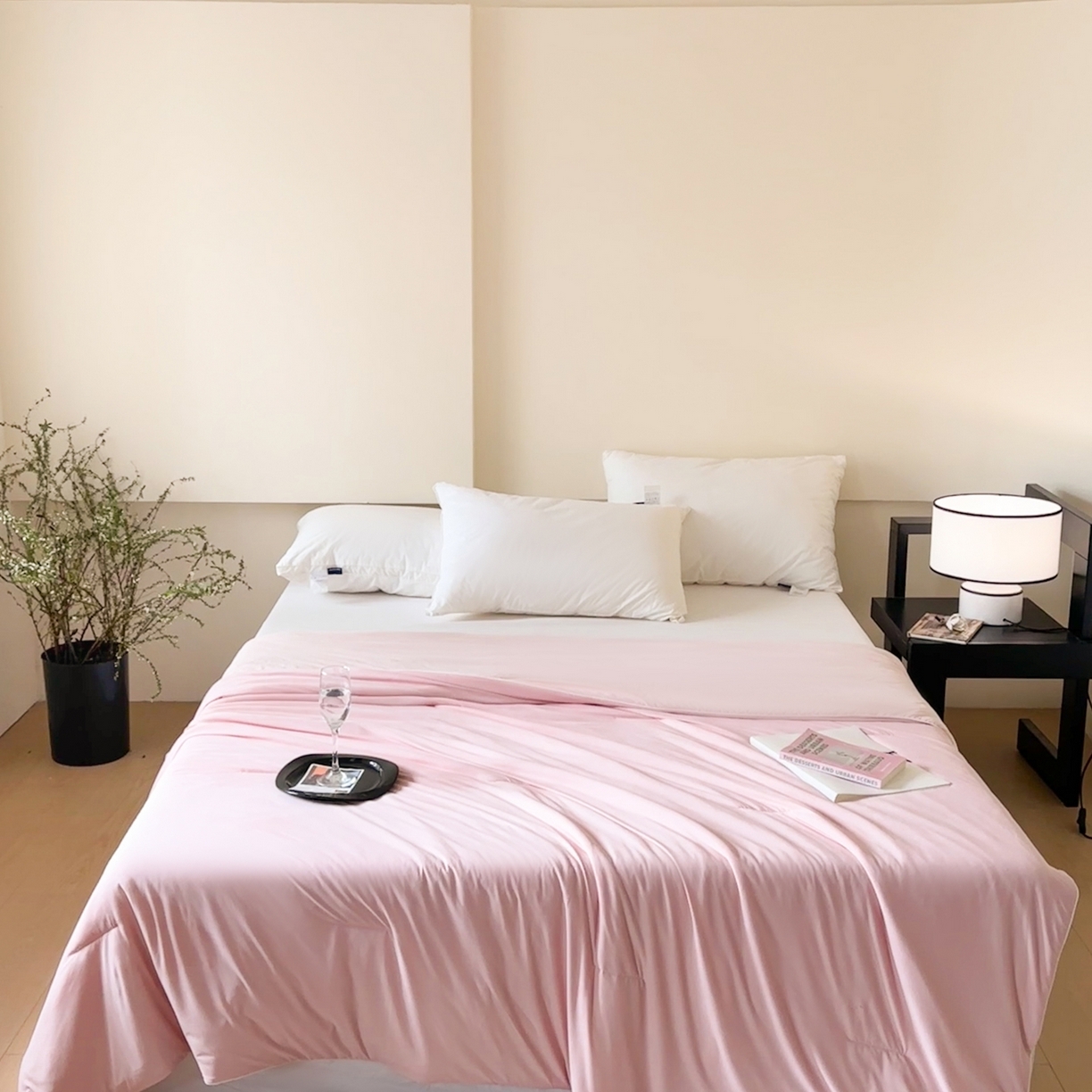 91家纺网 家纺一手货源 找家纺 伟邦枕芯 2026新款星球深睡POR2控温夏凉被空调被 珊瑚粉