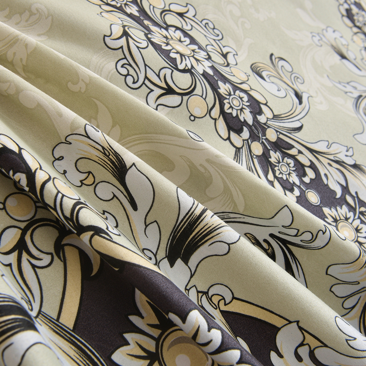 91家纺网 家纺一手货源 找家纺 小雨家纺 2026年跨境电商芦荟棉床裙床罩三件套单品 古堡绮梦