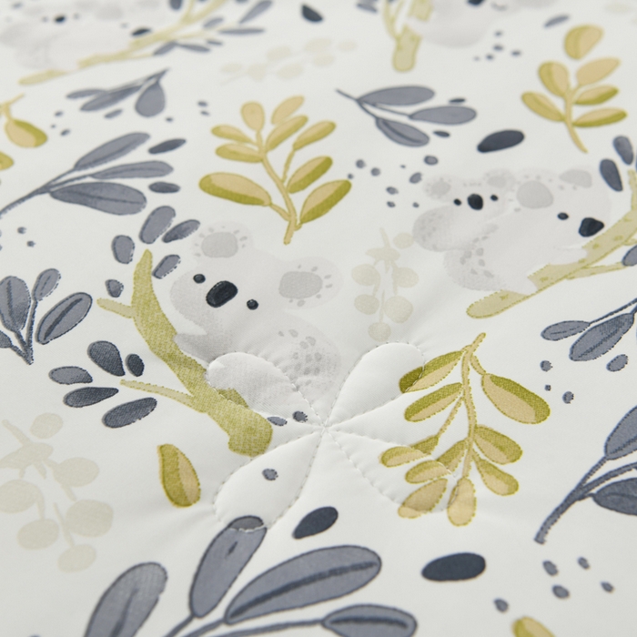 91家纺网 家纺一手货源 找家纺 珍贝家纺 2026新款A类清凉冰丝印花夏凉被被子被芯 可爱考拉