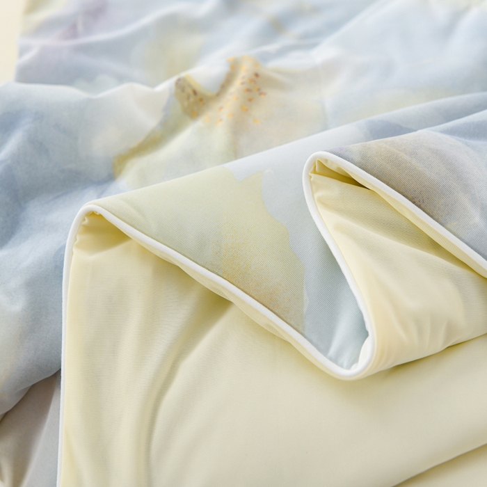 91家纺网 家纺一手货源 找家纺 珍贝家纺 2026新款A类清凉冰丝印花夏凉被被子被芯 梦境