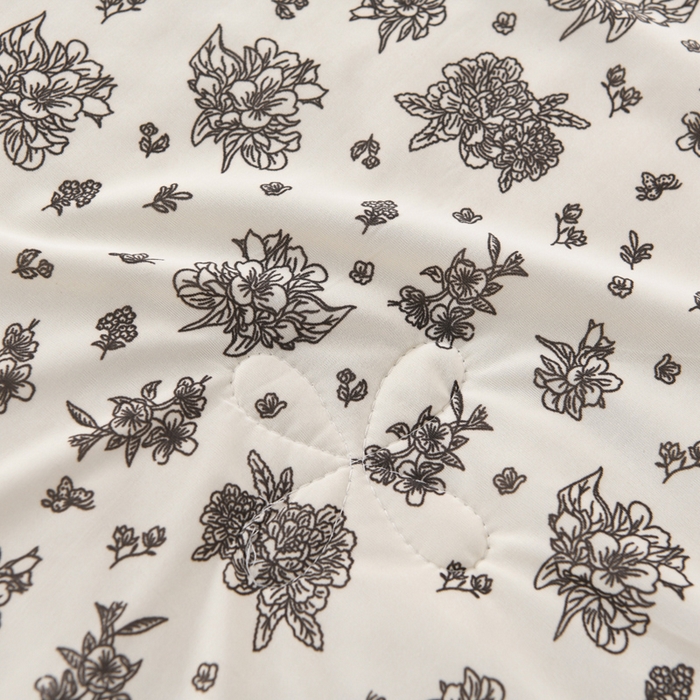 91家纺网 家纺一手货源 找家纺 珍贝家纺 2026新款A类清凉冰丝印花夏凉被被子被芯 平凡人生