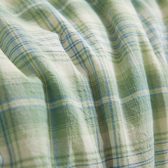 91家纺网 家纺一手货源 找家纺 晓时候 2026新款无印风100%新疆棉花被全棉夏被纯棉夏凉被空调被夏季被子被芯 青柠绿