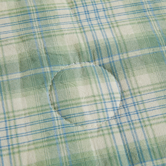 91家纺网 家纺一手货源 找家纺 晓时候 2026新款无印风100%新疆棉花被全棉夏被纯棉夏凉被空调被夏季被子被芯 青柠绿