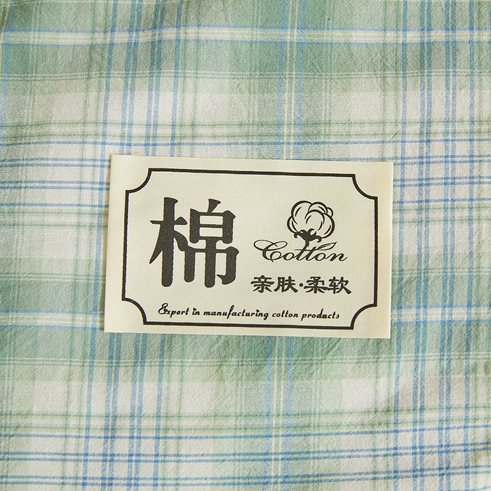 91家纺网 家纺一手货源 找家纺 晓时候 2026新款无印风100%新疆棉花被全棉夏被纯棉夏凉被空调被夏季被子被芯 青柠绿