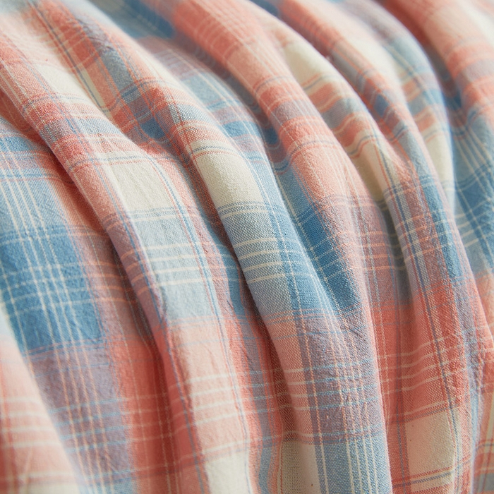 91家纺网 家纺一手货源 找家纺 晓时候 2026新款无印风100%新疆棉花被全棉夏被纯棉夏凉被空调被夏季被子被芯 炫彩粉