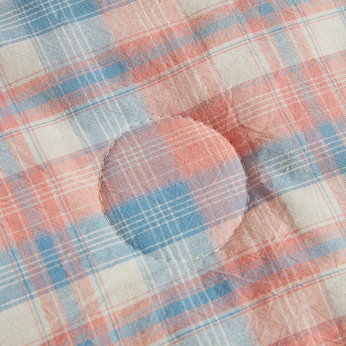 91家纺网 家纺一手货源 找家纺 晓时候 2026新款无印风100%新疆棉花被全棉夏被纯棉夏凉被空调被夏季被子被芯 炫彩粉