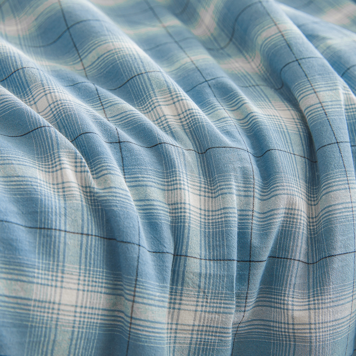 91家纺网 家纺一手货源 找家纺 晓时候 2026新款无印风100%新疆棉花被全棉夏被纯棉夏凉被空调被夏季被子被芯 森蓝格